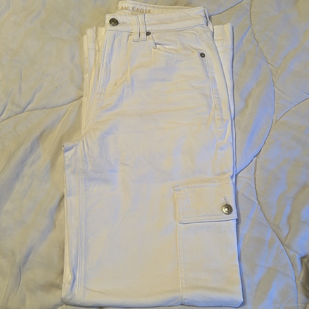 New AE Cargo Baggy Wide-Leg Jean